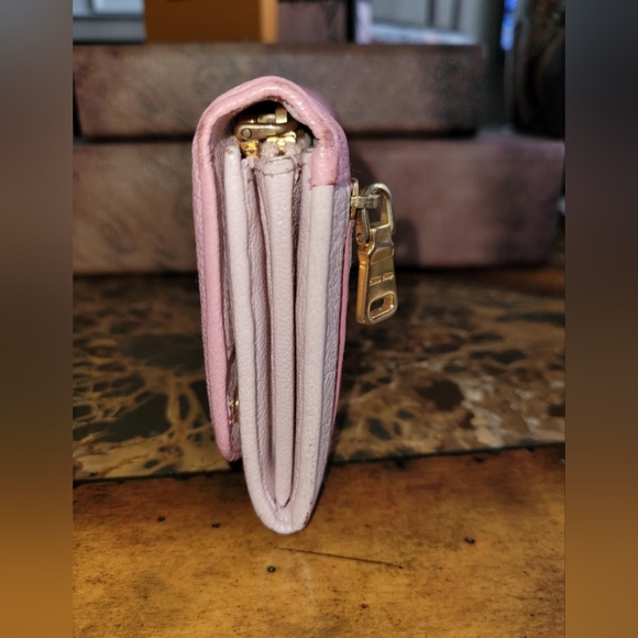 Miu Miu pink long wallet - Picture 6 of 9